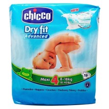Chicco pañal dry fit maxi 8-18 kg
