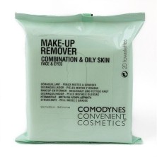 Comodynes make-up remover solución micelar pieles mixtas y grasas 20 toallitas