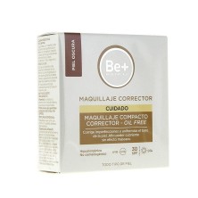 Be+ maquillaje compac spf30 p/oscura 10g