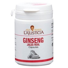 Ginseng + jalea real 60 cap lajusticia